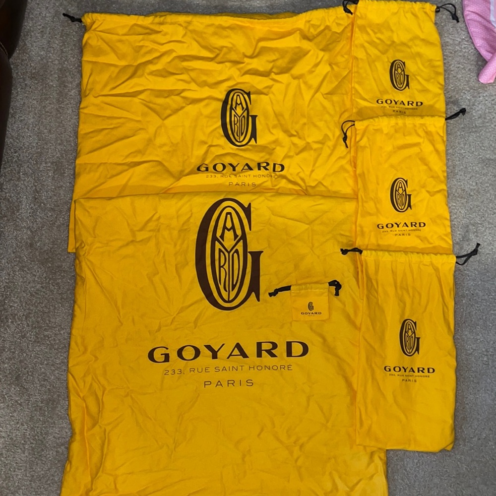 Goyard dust bags